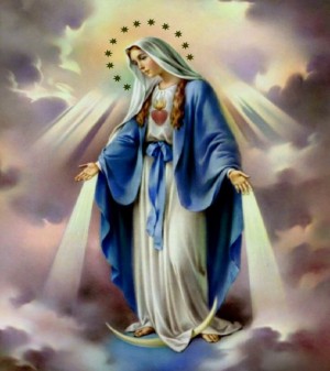 Représentation de l'assomption de la Vierge Marie