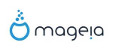 logo de mageia, un chaudron magique stylisé